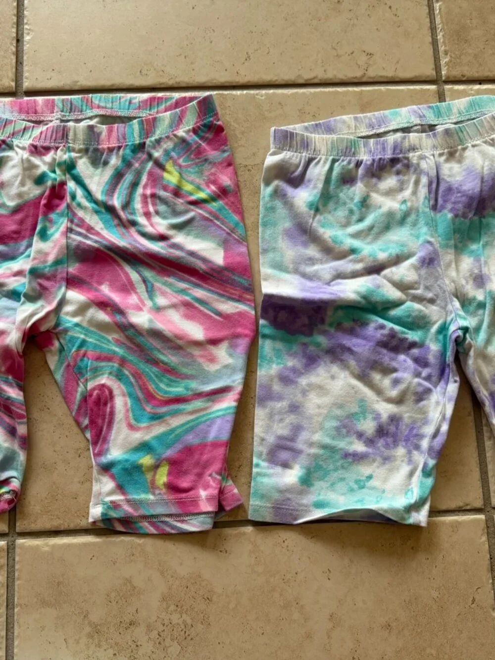 4 Piece Lot Girls Children's Place Bike Shorts Size 10/12